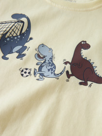 NAME IT T-shirt Victor Pear Sorbet Dino Playing